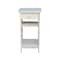 International Concepts Rectangle Mission Telephone Stand, 15.6 W, 14.2 L, 30.3 in H, Wood, Unfinished 3072 - alternate 2